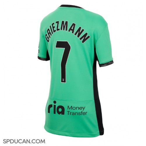 Zenski Nogometni Dres Atletico Madrid Antoine Griezmann #7 Rezervni 2023-24 Kratak Rukav